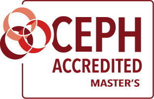 CEPH accreditation logo for master's programs